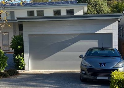 Flat Panel Garage Door Colorbond Shale Grey